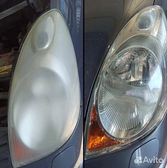 Полировка фар