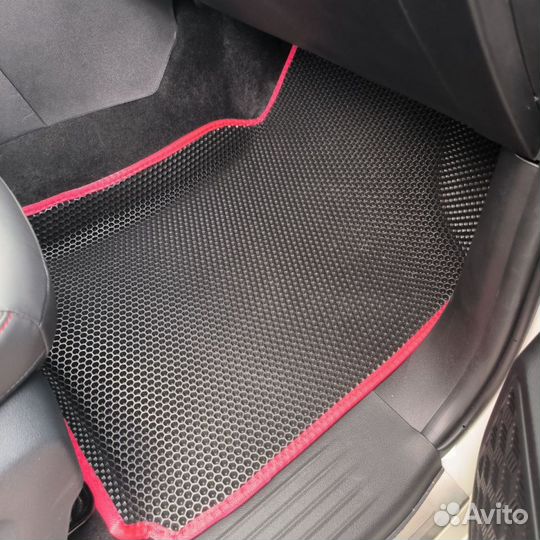 Коврики ева 3Д на Джак T9 черный+черный