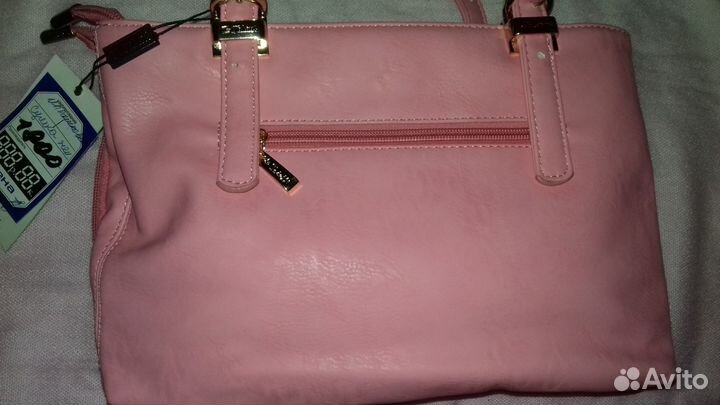 Сумочка на весну и лето пресс кожа новая