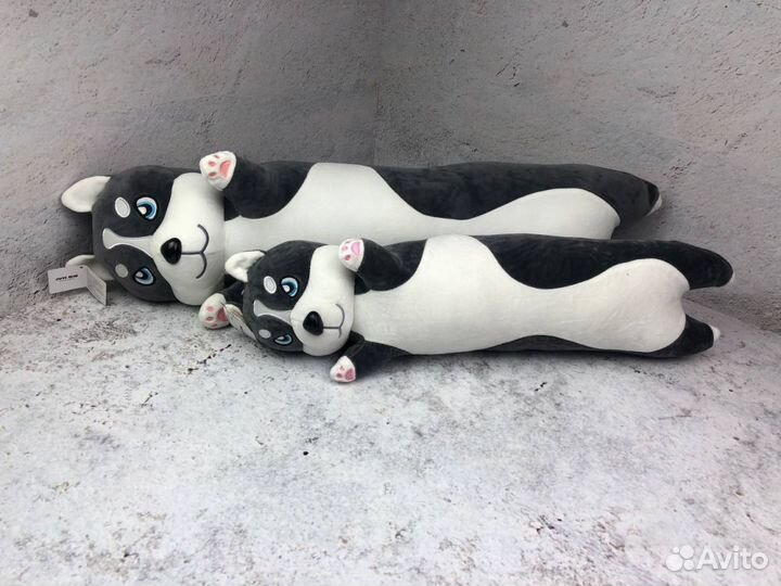 Мягкая игрушка Хаски батон