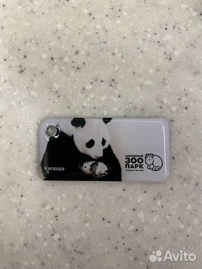 Коллекционный брелок тройка панда Катюша