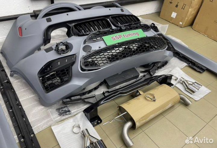 Обвес на BMW X5 F15 в стиле X5M F85 в сборе
