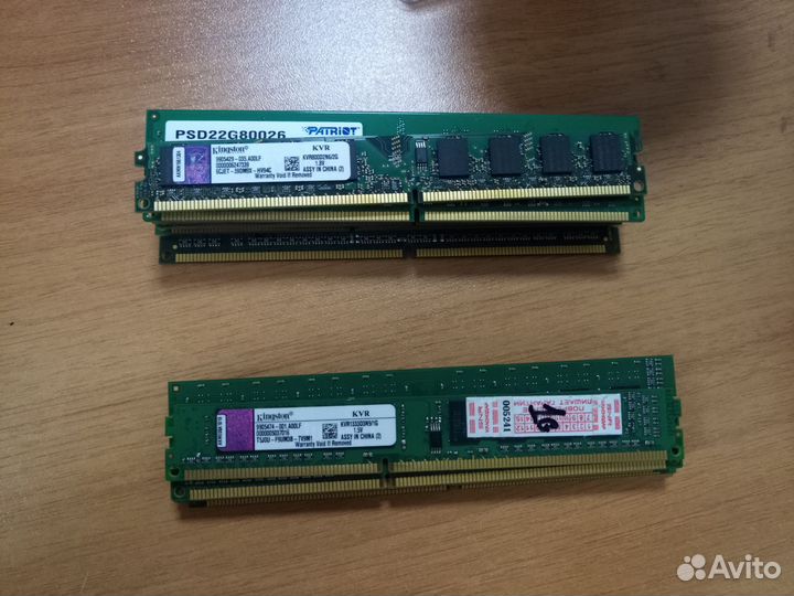Оперативная память ddr3 ddr2
