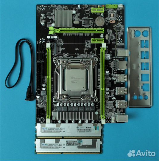 Новый комплект X79+Xeon E5 2630v2+32Gb DDR3