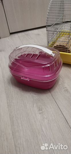 Клетка для хомяка с переноской