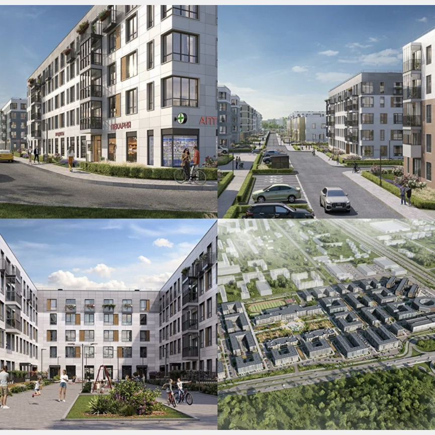 1-к. квартира, 32,6 м², 2/4 эт.