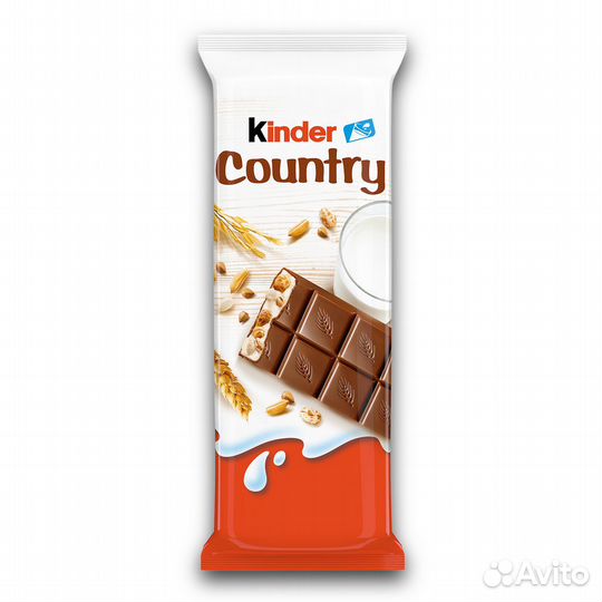Шоколад Kinder Country 23,5г Ferrero