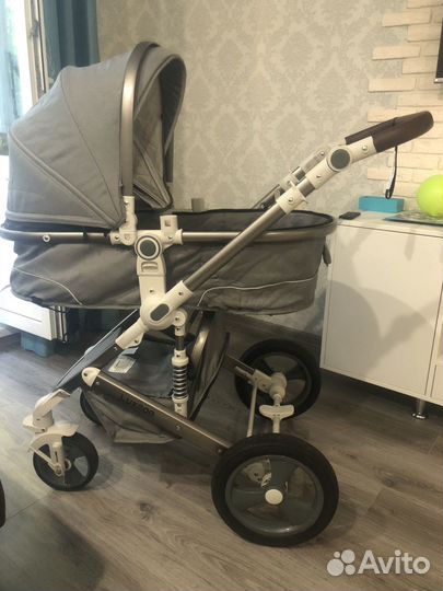 Коляска трансформер 2 в 1 luxmom