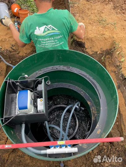 Септик с установкой под ключ Итал