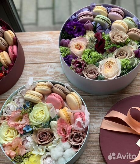 Цветы в коробке с доставкой заказать