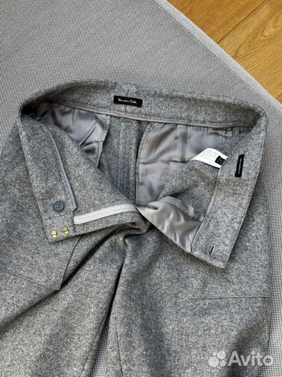 Брюки из шерсти Massimo Dutti, 36