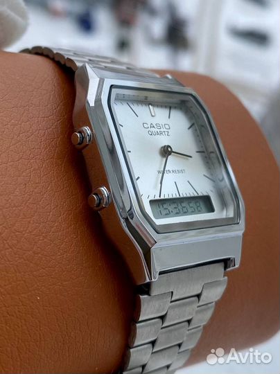 Часы casio quartz унисекс