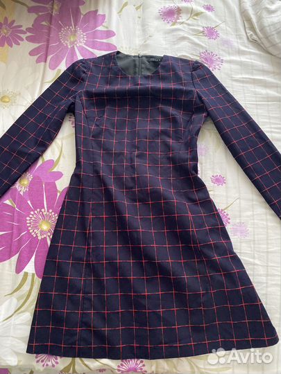 Платье в клетку