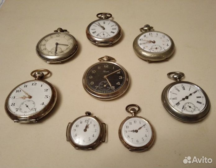 Карманные часы. Разные. много