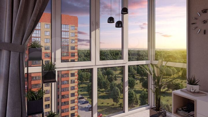 2-к. квартира, 34,6 м², 4/18 эт.