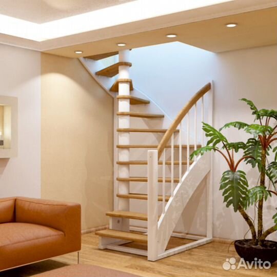 Лестница из сосны «К-005м/1»