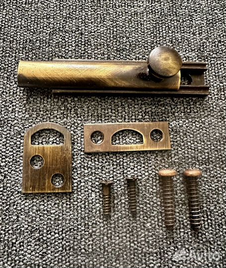 Засов - щеколда оконная, новая, металл, США