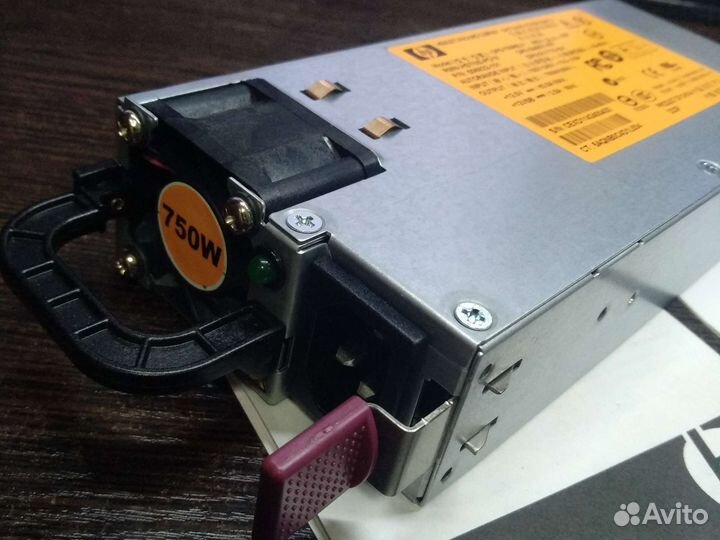 Серверный новый блок питания hp 750 w