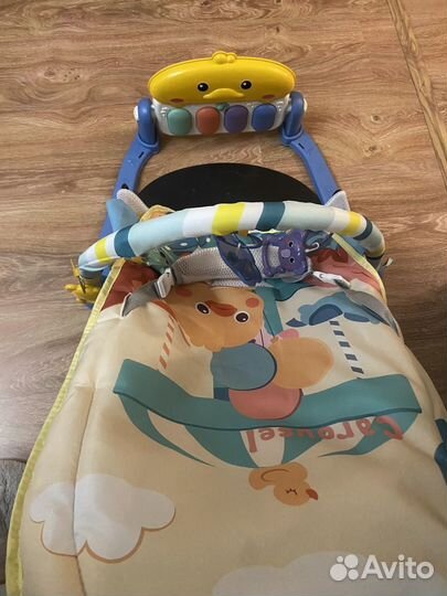 Развивающий коврик 2 в 1 Bibi-Inn