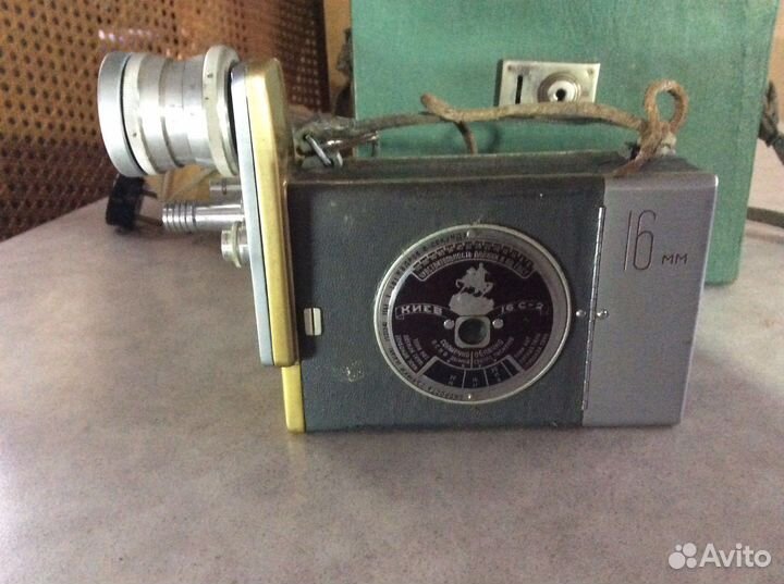 Кинокамера киев 16 с-2 + приспособления