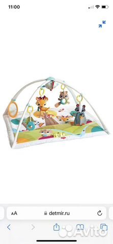 Развивающий коврик tiny love сказочный лес