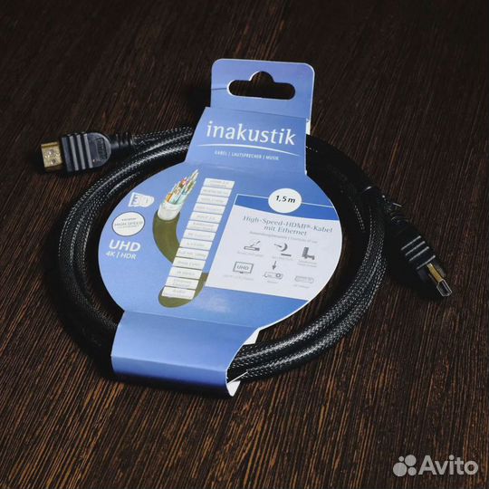 Кабель Inakustik Blue hdmi, 1,5 м