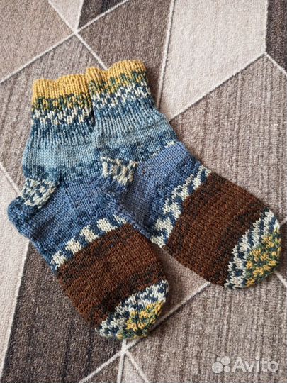Носки вязаные ручной работы женские