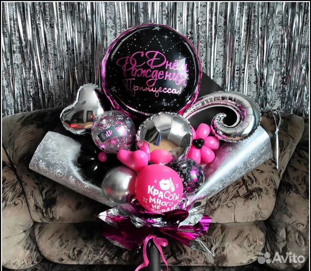 Букет из воздушных шаров