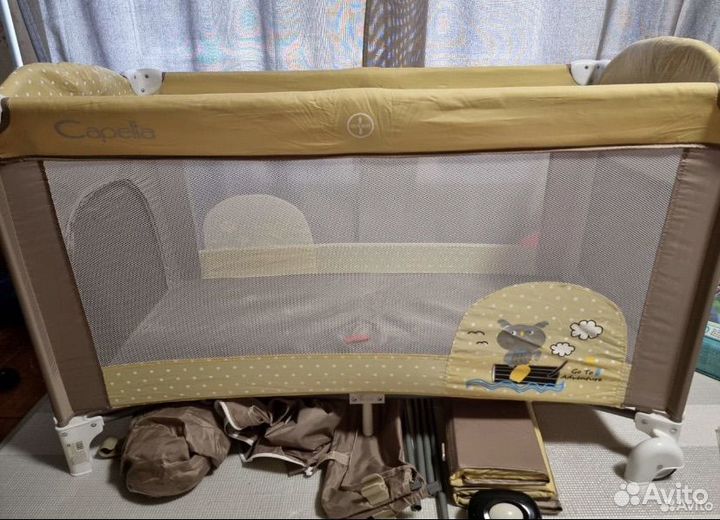 Складной манеж-кровать Capella Sweet Time