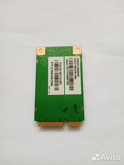 WiFi/Bluetooth модуль rtl8723be для ноутбука