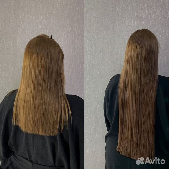 Наращивание биопротеиновых волос
