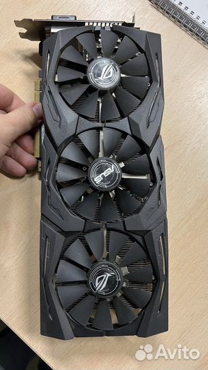 Видеокарта Asus Gtx 1070ti Strix 8 gb