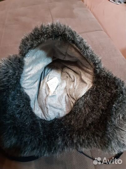 Шапка ушанка для мальчика 54 размер новая