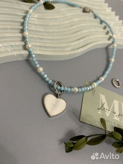 Чокер с жемчугом