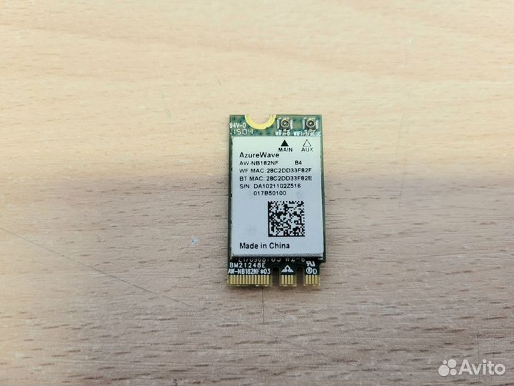 Сетевая карта WiFi M.2 Atheros AR9565 802.11 b/g/n