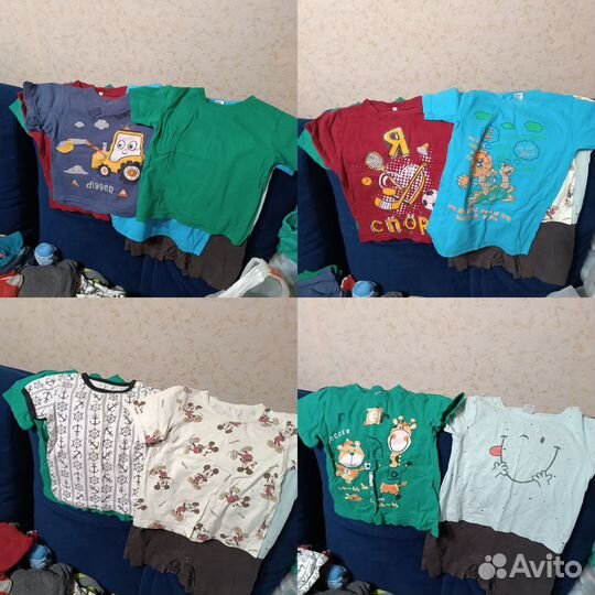Детские вещи пакетом на мальчика 74 80