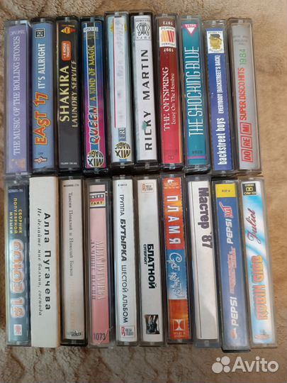 Аудиокассеты с записью