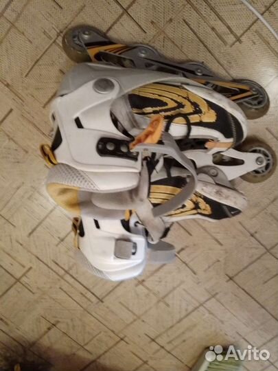 Роликовые коньки детские раздвижные