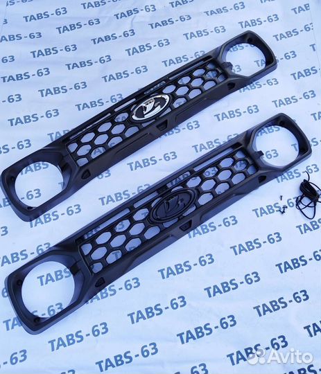 Решетка радиатора нива / титан- S