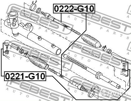 Тяга рулевая