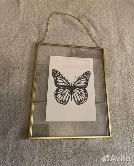 Лербуда рама, золотой, золотой 20x25 см икеа IKEA