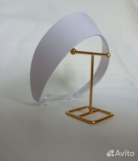 Кокошник современный белый