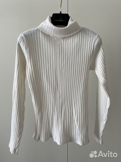 Водолазка молочная для девочки