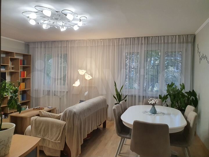 3-к. квартира, 66 м², 2/3 эт.