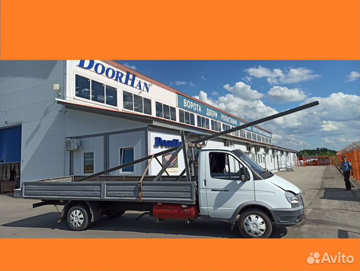 Газель открытая бортовая, груз 6 метров