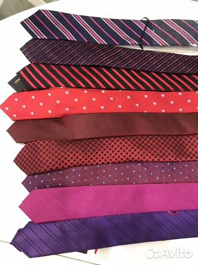 Галстуки разных расцветок