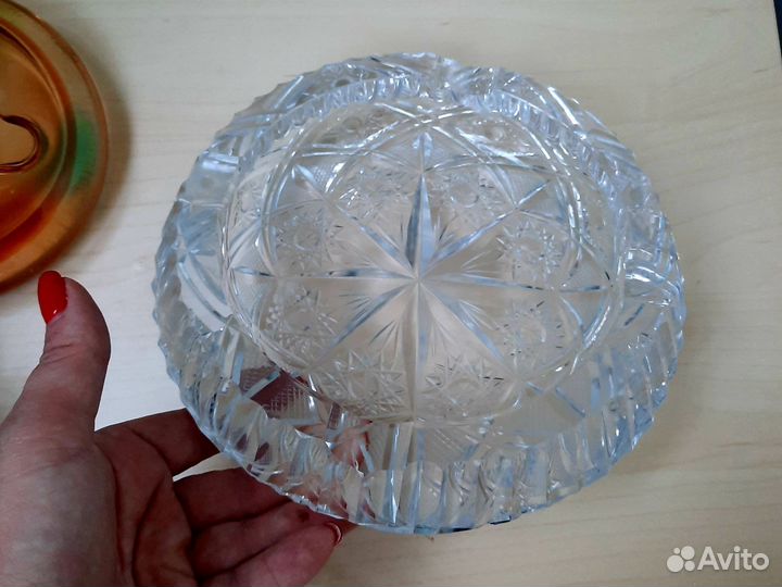 Пепельница хрустальная СССР