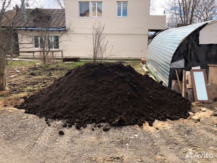 Чернозем с доставкой для огорода, грядок в теплицу