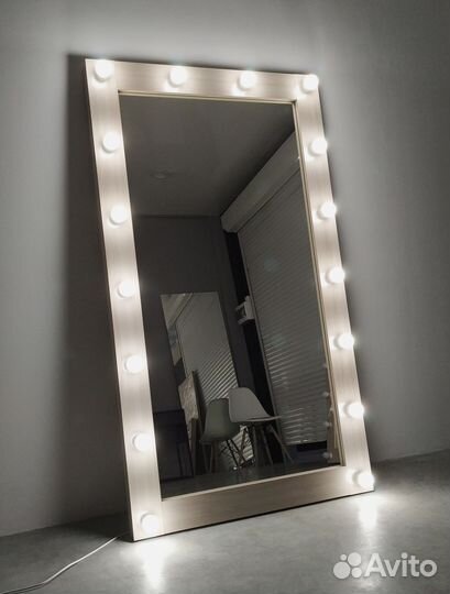 Зеркало гримерное 80х180