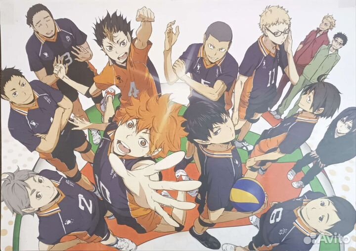 Плакаты постеры аниме